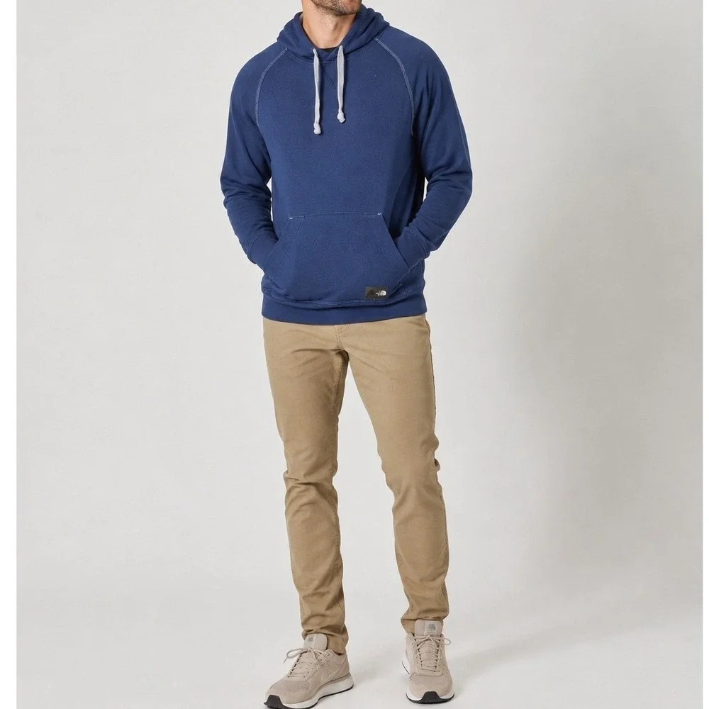 The North Face Men's FlashDry Mountain Athletics Hoodie Size M Blue Pullover